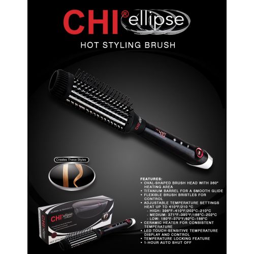  CHI Ellipse Tapered Hairstyling Wand