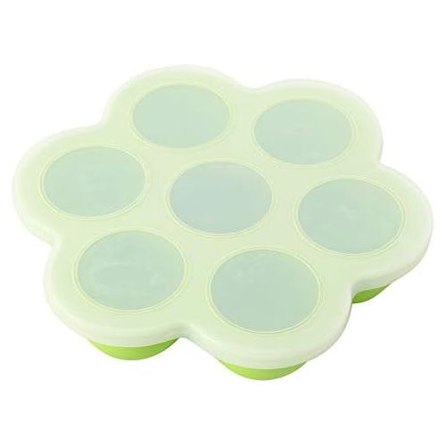  [아마존베스트]CHICIRIS Silicone Egg Rack, 7 Hole Quick Steam, Egg Rack Holder Pressure Cooker Accessories Can Be Used For Egg Steamer, Refrigerator, Microwave and Oven