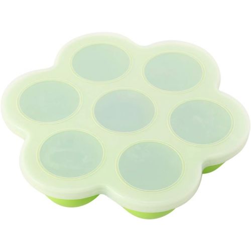  [아마존베스트]CHICIRIS Silicone Egg Rack, 7 Hole Quick Steam, Egg Rack Holder Pressure Cooker Accessories Can Be Used For Egg Steamer, Refrigerator, Microwave and Oven