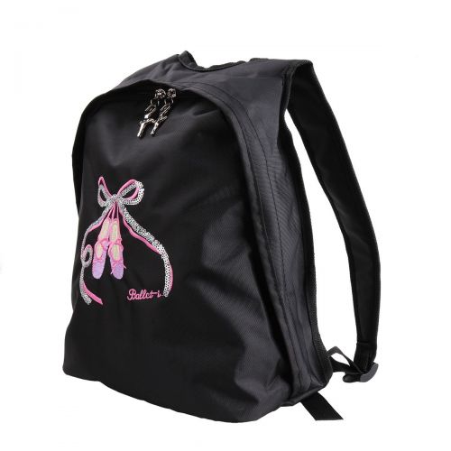  CHICTRY Kids Girls Ballet Shoes Embroidered Dance Shoulder Bag Dancing School Ballet Gym Backpack