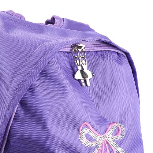  CHICTRY Kids Girls Ballet Shoes Embroidered Dance Shoulder Bag Dancing School Ballet Gym Backpack