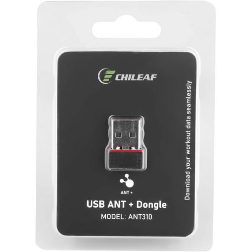  CHILEAF ANT310 ANT+ USB Stick Dongle for Wahoo,Garmin, Suunto, Zwift, TacX, Bkool, PerfPRO Studio, CycleOps, TrainerRoad to Upgrade Bike Trainer, Forerunner, Win7&10, MacBook,TacX