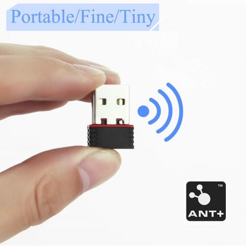  CHILEAF ANT310 ANT+ USB Stick Dongle for Wahoo,Garmin, Suunto, Zwift, TacX, Bkool, PerfPRO Studio, CycleOps, TrainerRoad to Upgrade Bike Trainer, Forerunner, Win7&10, MacBook,TacX