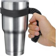 CHILLOUT LIFE Handle for YETI Cup 30 oz - Ozark Trail 30 oz Tumblers, Comfortable Replacement Handle for 30 oz YETI Tumbler & More (Black Handle Only)