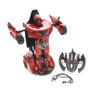 CHIMAERA RC Transforming Robot Toy Car 2.4G (Red)