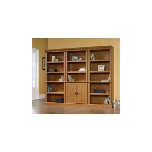  CHOOSEandBUY Open Bookcase in Carolina Oak Finish Bookcase Shelf Storage Bookshelf Wood