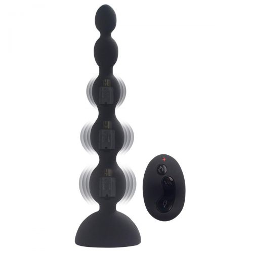  CHP-Love 10 Frequency Vibration Charging Adult Toys Remote Control Three Core Beads, Back Court...