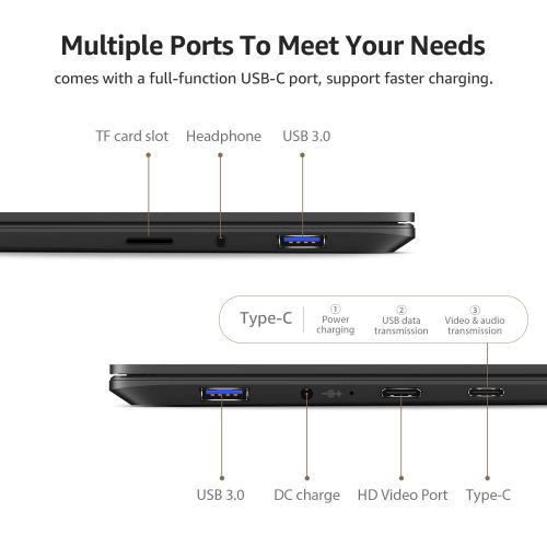  [아마존 핫딜]  [아마존핫딜]CHUWI AeroBook Laptop Ordenador Portatil Ultrabook 13.3 Pulgadas Win 10 Intel Core M3 6Y30 8 GB RAM 256 GB SSD 1920 * 1080 Typ c M.2 HD-Videoanschluss 38 Wh 2,4 / 5 G WiFi