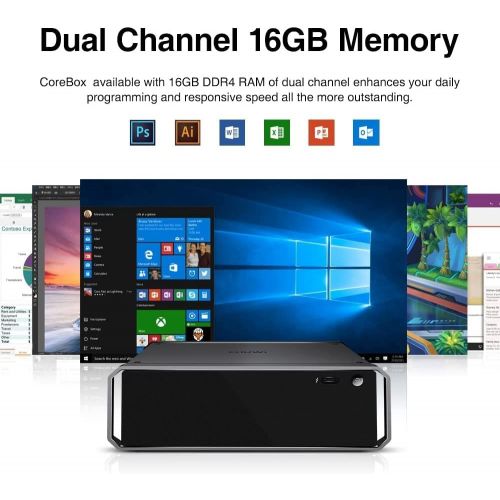  [아마존베스트]CHUWI CoreBox Windows 10 Mini PC,Intel Core i5 Mini Desktop pc, 8GB DDR3 256GB SSD,Expandable 2TB 2.5 Inch HDD, 2.4GHz/5GHz Dual WiFi/Gigabit Ethernet / 4K Decoding/BT4.2