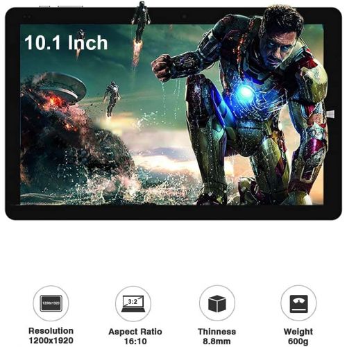  [아마존베스트]Chuwi 12 Inch UBook 2-in-1 Tablet for Gemini-Lake N4100 processors, 8 GB RAM, 256 GB SSD, Windows 10 Operating System, 2160 x 1440 resolution, IPS LCD, 5000 mAh battery