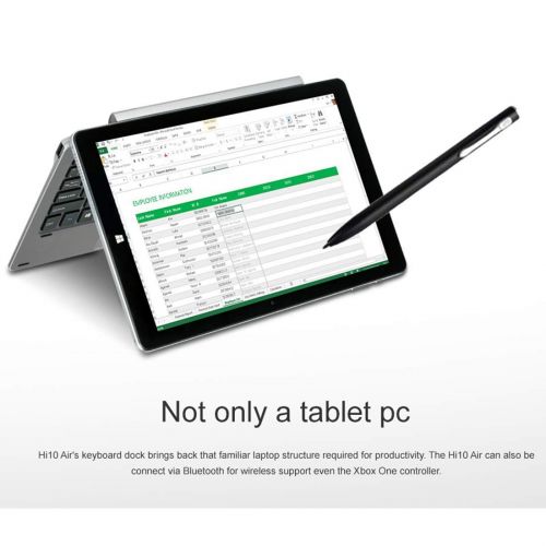  CHUWI ChuwiUSA HI10 Air Tablet,10.1 inch Intel Cherry Trail X5 Tablet PC, 4GB+64GB Windows 10 OS, WiFi, BT4.0,2K Resolution Screen Tablet PC