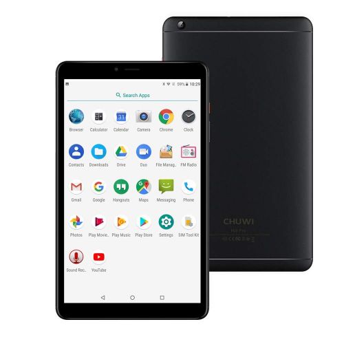  CHUWI Hi9 Pro 8.4 Gaming Tablet PC,Dual SIM 4G LTE Phablet,Android 8.0 OS, (MT6797 X20) 10 CoreMaximum up to 2.3GHz,2560x1600 FHD,3GB RAM32GB eMMC ROM,2.4G5G WiFi,GPS,Bluetooth
