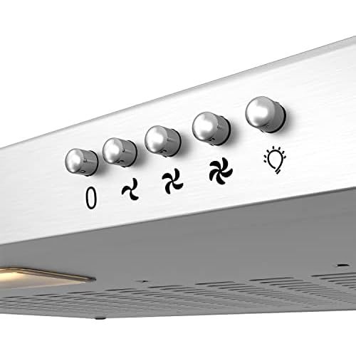  [아마존베스트]CIARRA Carira 6903 Cooker Hood 60 cm, Silver