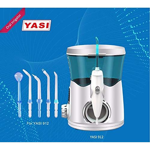  CICIN Dental Floss,Water Flosser for Teeth with 8 Jet Nozzles and 600ml Reservoir,IPX7 Waterproof Rechargeable