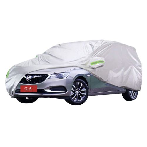  CIGONG Car Cover SUV SUV Indoor and Outdoor Thick Oxford Cloth Anti-fouling Sun Protection Rain Warm Cover for Buick GL6 Models Car Cover (Size : 2017)