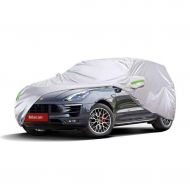 CIGONG Car Cover Indoor and Outdoor Thick Oxford Cloth Anti-fouling Sun Protection Rain Warm Cover for Macan Off-Road Vehicle SUV Car Cover (Size : 2018)