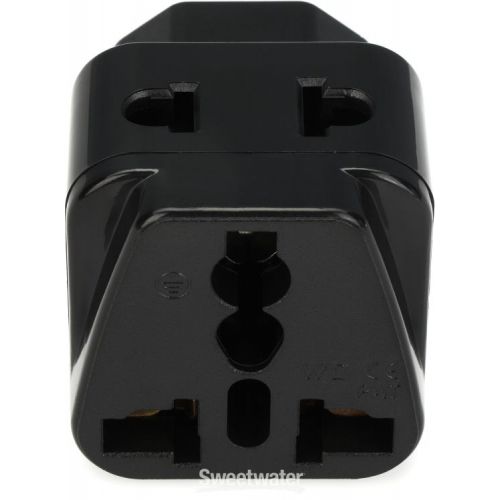  CIOKS MADA Universal mains adapter, IEC C14 to 2x wall plug (EU/US/UK + EU/US)