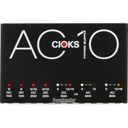  CIOKS AC10 10-output 6 Isolated Section Guitar Pedal Power Supply