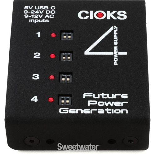  CIOKS CIOKS 4 4-output Isolated Guitar Pedal Power Supply Expander Kit