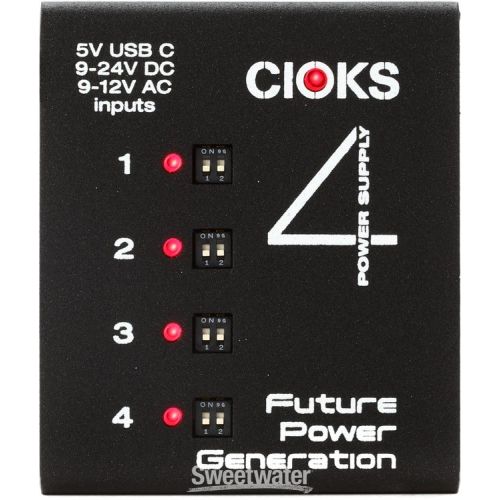  CIOKS CIOKS 4 4-output Isolated Guitar Pedal Power Supply Expander Kit
