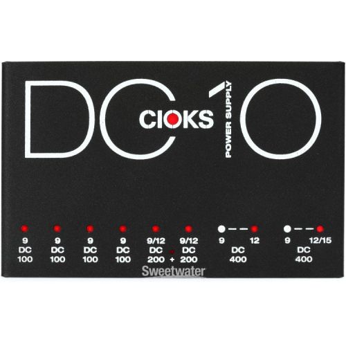  CIOKS DC10 10-output Isolated Guitar Pedal Power Supply