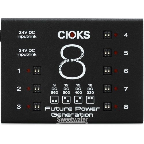  CIOKS CIOKS 8 8-output Isolated Guitar Pedal Power Supply Expander Kit