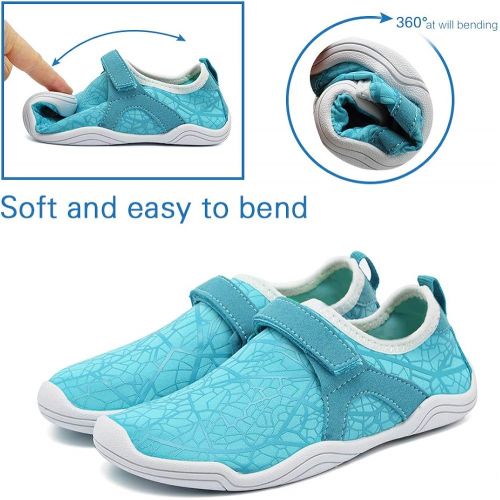  [아마존 핫딜]  [아마존핫딜]CIOR Fantiny Boys & Girls Water Shoes Lightweight Comfort Sole Easy Walking Athletic Slip on Aqua Sock(Toddler/Little Kid/Big Kid)