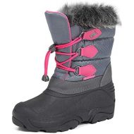 [아마존 핫딜] [아마존핫딜]CIOR Toddler Snow Boots for Boy Girl Winter Outdoor Waterproof with Fur Lined(Toddler/Little Kids)