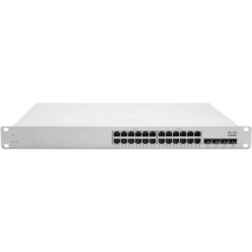  Cisco Meraki Cloud Managed Switch - MS220-24P (24-Port, POE, Requires Cloud Licensing)