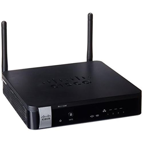  Cisco RV110W-A-NA-K9 Small Business RV110W Wireless N VPN Firewall Router