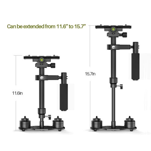  CISNO Handheld Stabilizer for Camcorder Camera Video DV DSLR Nikon Canon, Sony, Panasonic