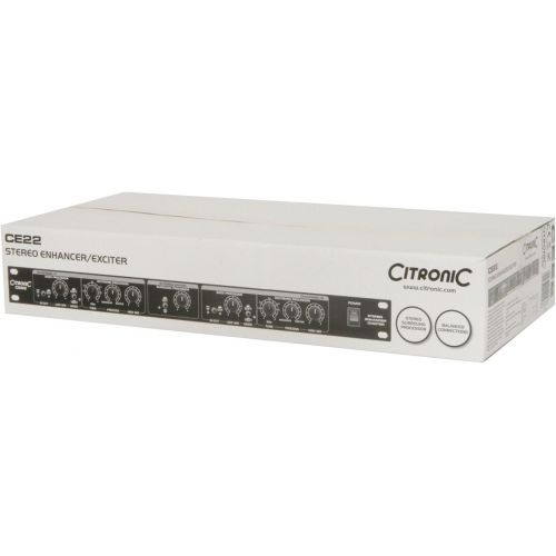  [아마존베스트]Citronic CE22 Exciter/Enhancer PA Mixer Multi-Band Sound Processor