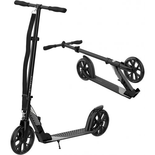  CITYGLIDE C200 Scooter for Adults -Foldable, Lightweight, Adjustable Adult Scooter 300 lbs Capacity - Kick Scooters for Adults with Carry Strap and Kickstand