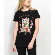 CIVIL Civil Money Cat Black T-Shirt