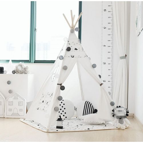  CJXing-Folding tent C-J-Xin Indoor Game House, Kind Jungen Und Maedchen Zelt Haushalt Tuch Kunst Baby Leseecke Kinderzimmer Bett Zelt 120 * 120 * 160 cm Kinderzelt