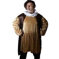 CL COSTUMES Stage-Panto-Medieval-reenactment-Larp-SCA Henry V111 Mens Costume - From Sizes Small-4XL