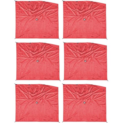  Clam Corporation Clam Quick-Set Screen Hub Red Fabric Wind & Sun Panels, Accessory Only (6 Pack)