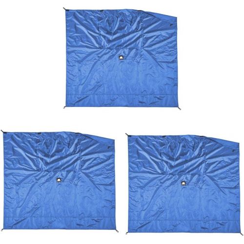  CLAM Quick-Set Screen Hub Blue Fabric Wind & Sun Panels, Accessory Only (6 Pack)