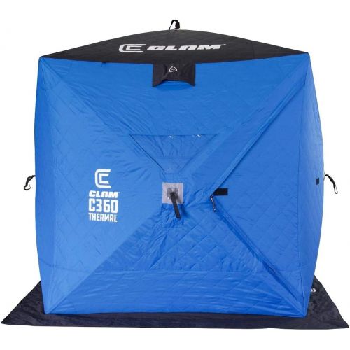  CLAM Portable Pop-Up Ice Fishing Shelter Tent