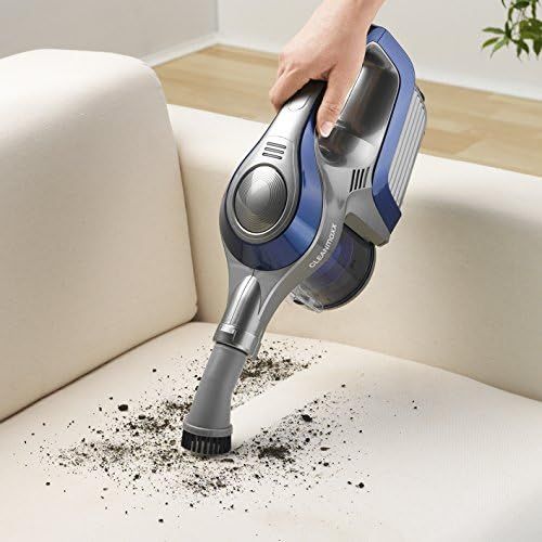  [아마존베스트]CLEANmaxx Battery Vacuum Cleaner, blue/grey