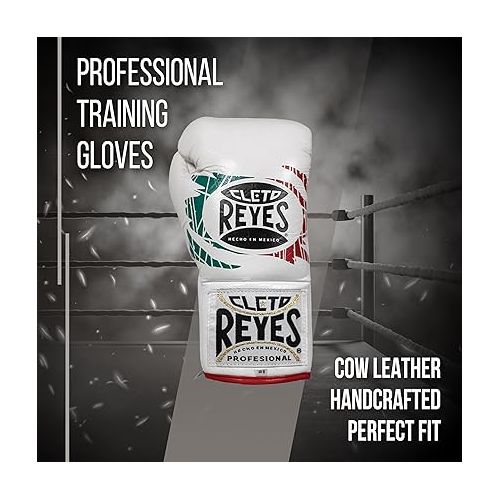  CLETO REYES Professional Competition Boxing Gloves for Men and Women, Leather and Horsehair, MMA, Kickboxing, Muay Thai