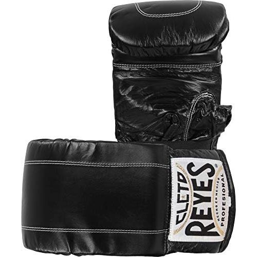  Cleto Reyes Leather Boxing Bag Gloves - Black