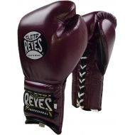 Cleto Reyes Traditional Lace Up Training Boxing Gloves - 16 oz. - Purple