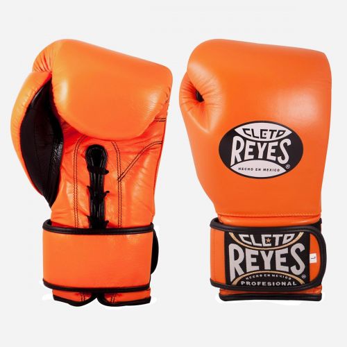  Cleto Reyes Lace Up Hook and Loop Hybrid Fit Cuff Boxing Gloves