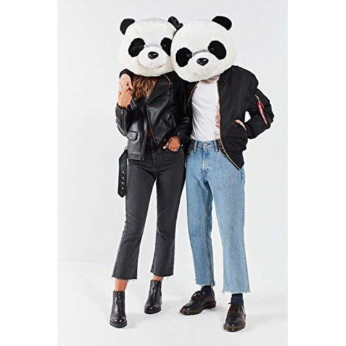  할로윈 용품Clever Idiots Inc Animal Head Mask - Plush Costume for Halloween Parties & Cosplay (Panda)