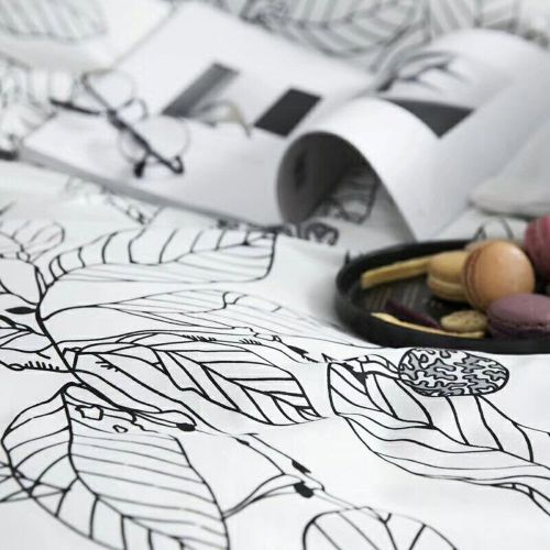  CLOTHKNOW Big Checker Duvet Cover Sets Boys Full/Queen Quilt Cover Cotton Modern Comforter Cover Geometric 1 Duvet Cover 2 Pillowcases no Comforter