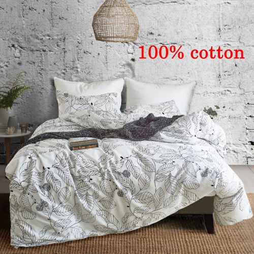  CLOTHKNOW Grid Duvet Cover Sets Queen/Full White Black Bedding Sets for Boys Checkered 100 Cotton Set of 3-1 Duvet Cover Zipper Closure 2 Envelope Pillow Shams Standard NO Comforte