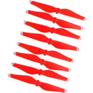 CLOVER 8pcs 5332S Quick-Release Colorful Propellers for DJI Mavic Air - Red