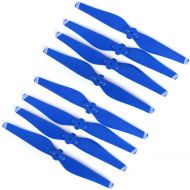 CLOVER 8pcs 5332S Quick-Release Colorful Propellers for DJI Mavic Air - Blue