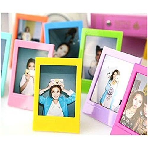  CLOVER 7 in 1 Accessory Bundles Set for Fujifilm Instax Mini 8 Instant Camera (Flower Case Bag/Album/Colorful Filter/Rabbit Close-Up Lens/Wall Hanging Frame/Photo Frame/Sticker Bor